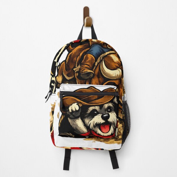 Item preview, Keep Texas Red – Rodeo Dog Riding a Bull designed and sold by KeepTXRed.
