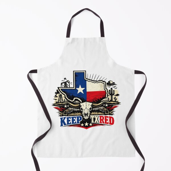 Item preview, Mantén Texas rojo – Cráneo de Longhorn occidental designed and sold by KeepTXRed.