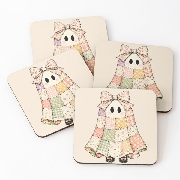 Item preview, Cute Patchwork Ghost designed and sold by Inspired Life Creative.