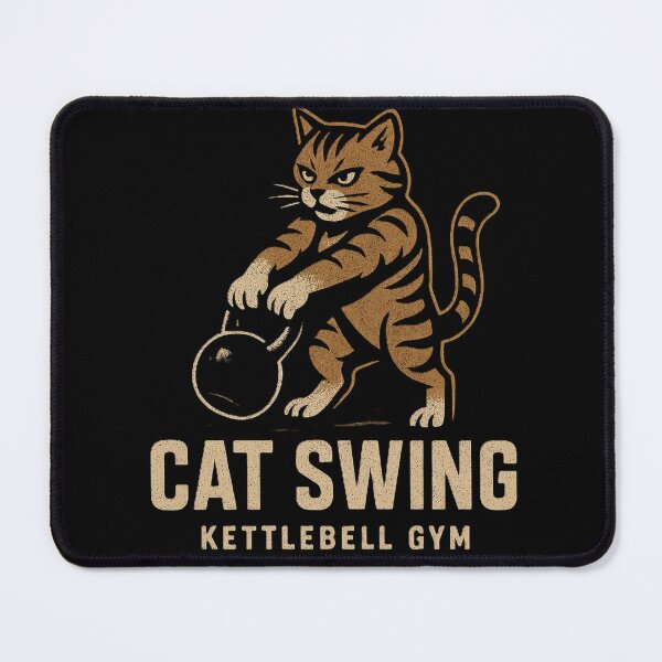 Item preview, Kitty Crossfit Funny Gym Cat – Weightlifting Cat Lover Design, Funny Fitness Gift designed and sold by AYACHI90.