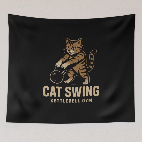 Item preview, Kitty Crossfit Funny Gym Cat – Weightlifting Cat Lover Design, Funny Fitness Gift designed and sold by AYACHI90.