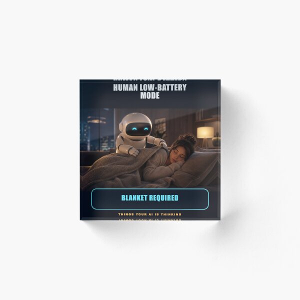 Item preview, Human Low-Battery Mode — Blanket Required designed and sold by Valmere-Punk.