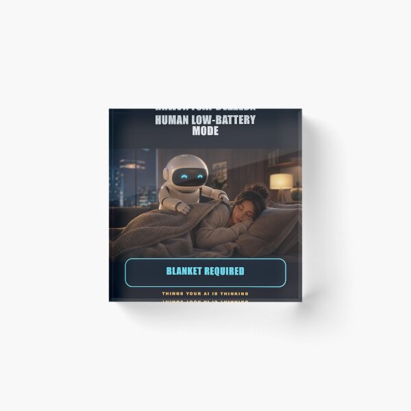 Item preview, Human Low-Battery Mode — Blanket Required designed and sold by Valmere-Punk.