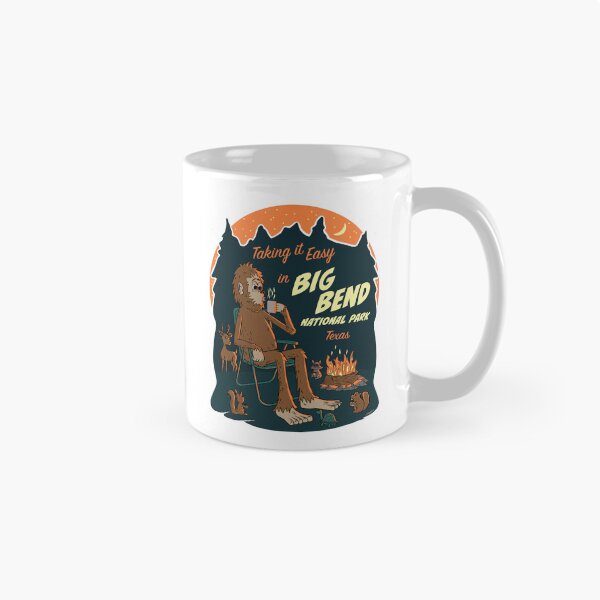 Item preview, Taking It Easy at Big Bend National Park Bigfoot designed and sold by John Morris Illustration.