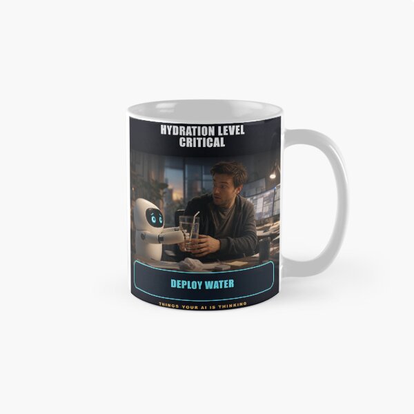 Item preview, Hydration Level Critical — Deploy Water designed and sold by Valmere-Punk.