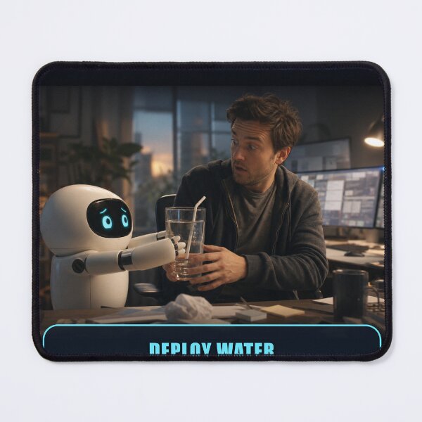 Item preview, Hydration Level Critical — Deploy Water designed and sold by Valmere-Punk.