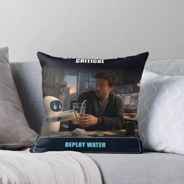 Item preview, Hydration Level Critical — Deploy Water designed and sold by Valmere-Punk.