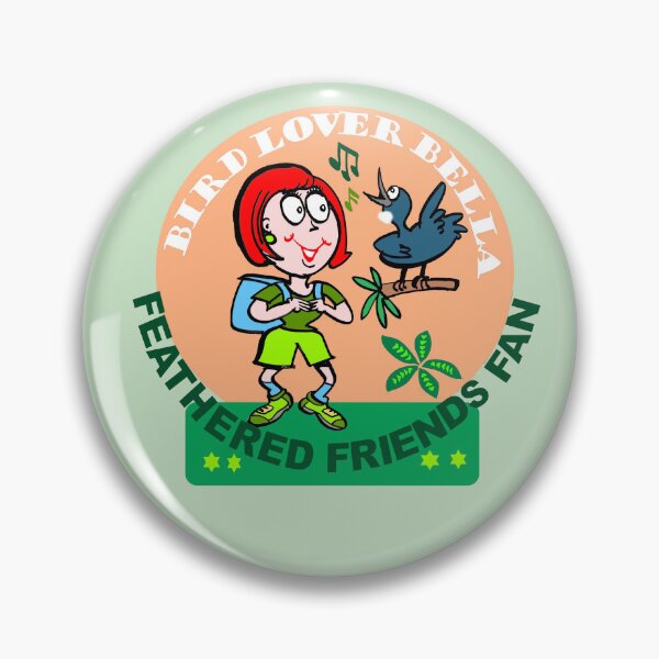 Item preview, Bird Lover Bella funny hiking cartoon designed and sold by Al Benge.