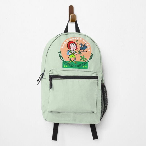 Item preview, Bird Lover Bella funny hiking cartoon designed and sold by Al Benge.