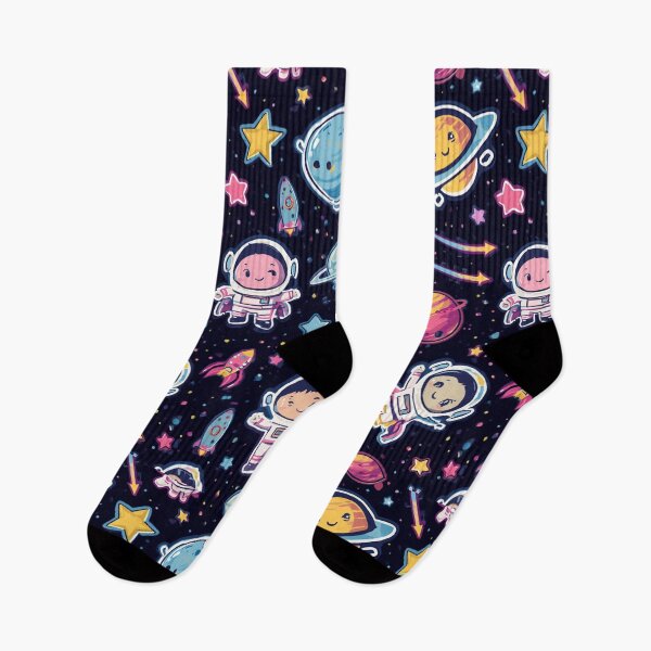 Item preview, Cute Space Astronaut Planets Pattern Back To School designed and sold by EchoPrint Co..