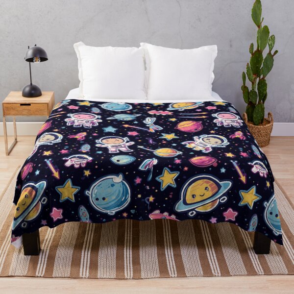 Item preview, Cute Space Astronaut Planets Pattern Back To School designed and sold by EchoPrint Co..