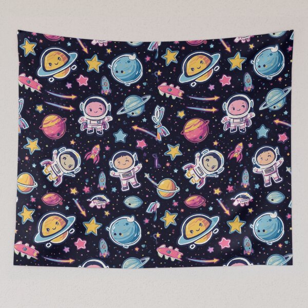 Item preview, Cute Space Astronaut Planets Pattern Back To School designed and sold by EchoPrint Co..