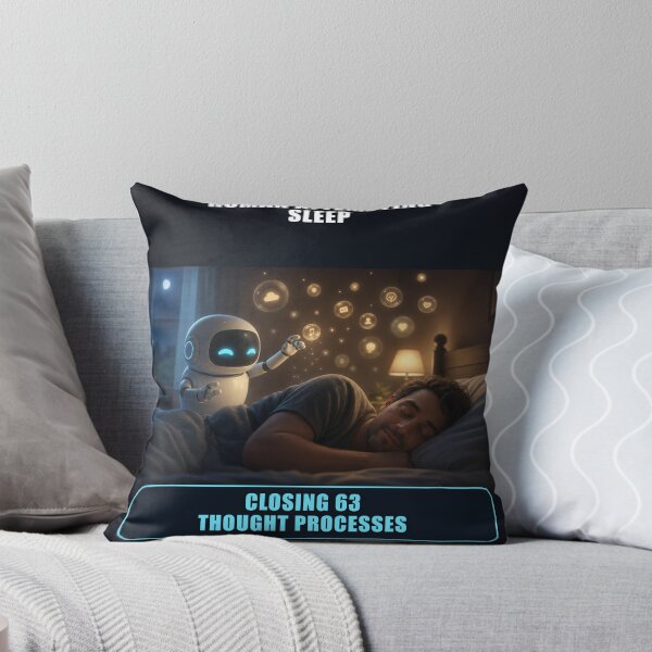 Item preview, Human Attempting Sleep — Closing 63 Thought Processes designed and sold by Valmere-Punk.