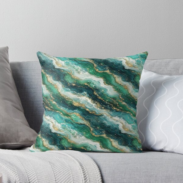 Item preview, Celestial Ocean Teal Diagonal Design designed and sold by Inkworksbyshery.