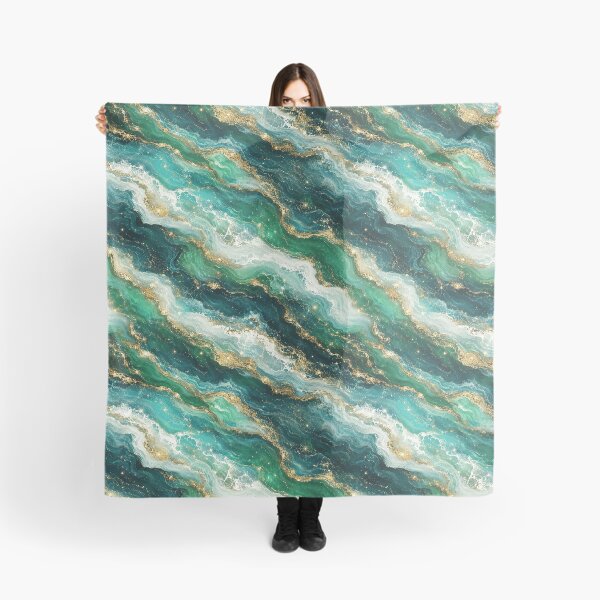 Item preview, Celestial Ocean Teal Diagonal Design designed and sold by Inkworksbyshery.