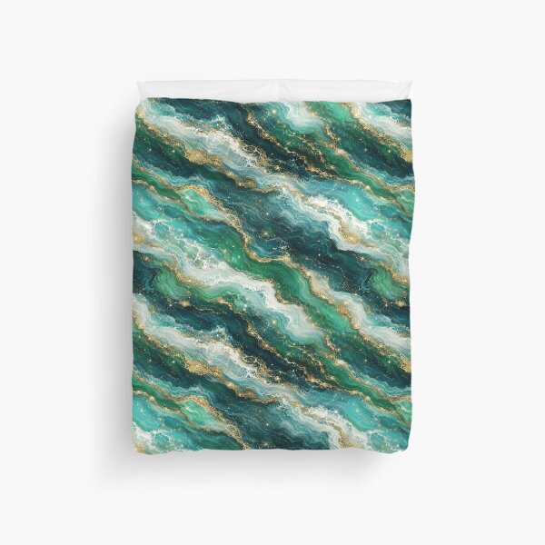 Item preview, Celestial Ocean Teal Diagonal Design designed and sold by Inkworksbyshery.