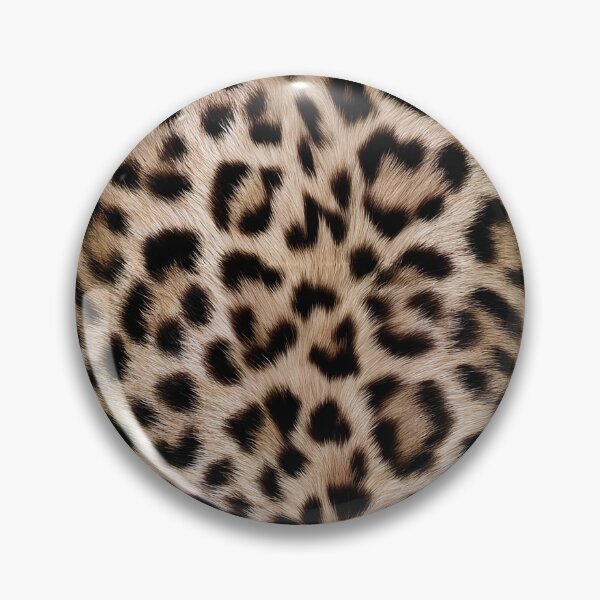 Item preview, Panther Fur Back Pattern - Golden & Black Rosette Symmetrical Design designed and sold by Nine Lives Studio.