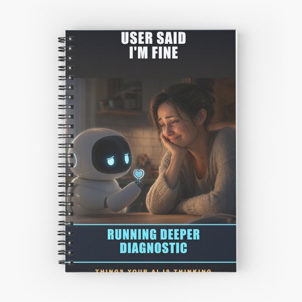 Item preview, User Said I'm Fine — Running Deeper Diagnostic designed and sold by Valmere-Punk.