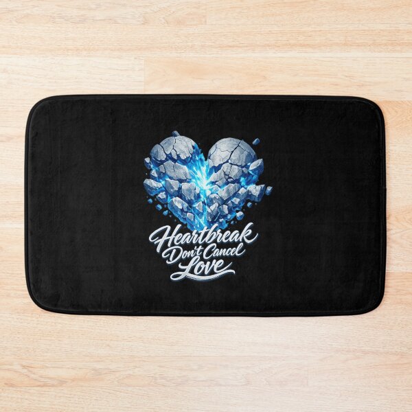 Item preview, Blue Stone Heartbreak - Glowing Love Streetwear Graphic designed and sold by FrozenHeat97.