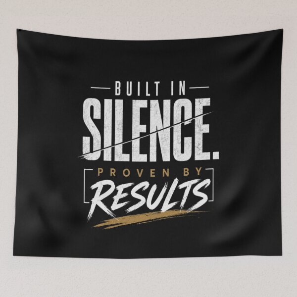 Item preview, Built in Silence. Proven by Result designed and sold by v6ziix.