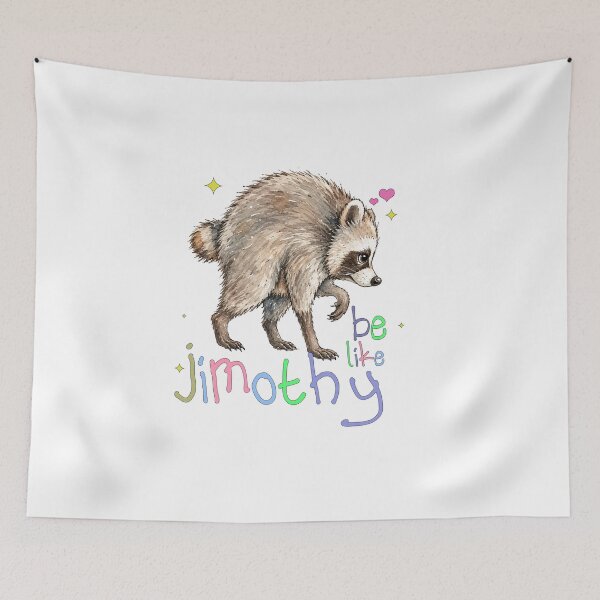 Item preview, Jimothy Raccoon - FUNNY designed and sold by delllsdesigns.