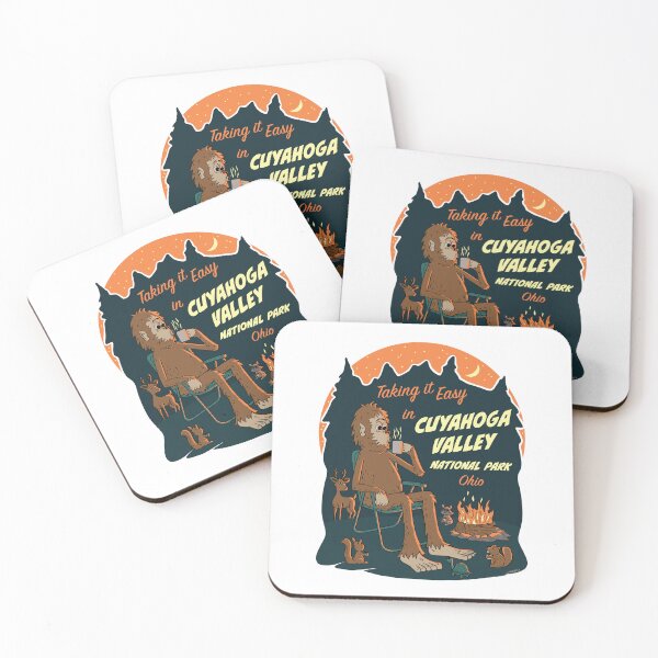 Item preview, Taking It Easy at Cuyahoga Valley National Park Bigfoot designed and sold by John Morris Illustration.