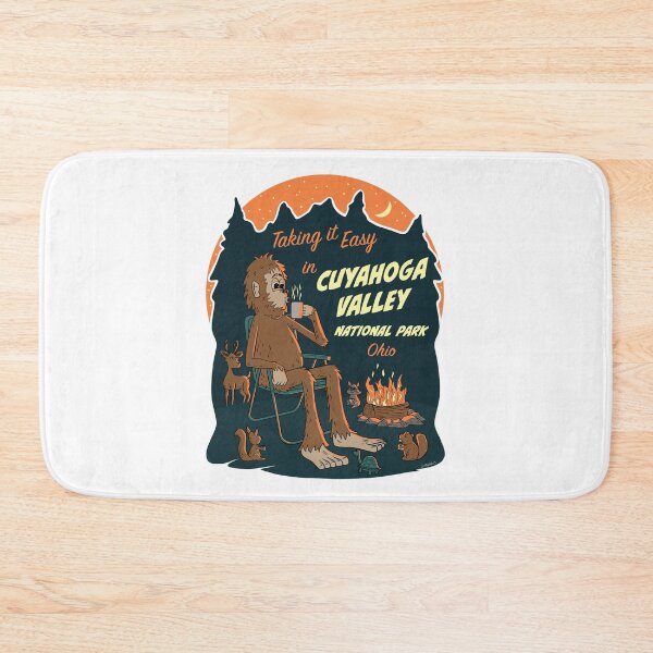 Item preview, Taking It Easy at Cuyahoga Valley National Park Bigfoot designed and sold by John Morris Illustration.
