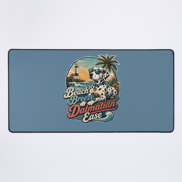 Item preview, Beach Breeze Dalmatian Ease Coastal Dog Lover designed and sold by LiftyGifts.