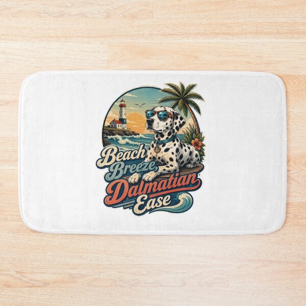 Item preview, Beach Breeze Dalmatian Ease Coastal Dog Lover designed and sold by LiftyGifts.
