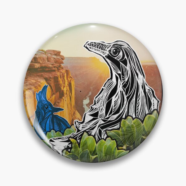 Item preview, Crow + Jay at the canyon designed and sold by desertdandilion designs.
