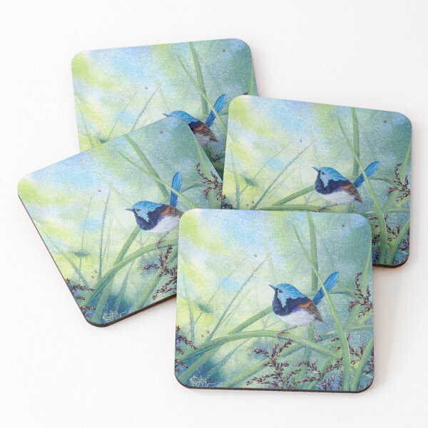 Item preview, Fairy Light (Variegated Fairy Wren) designed and sold by KADuffy.