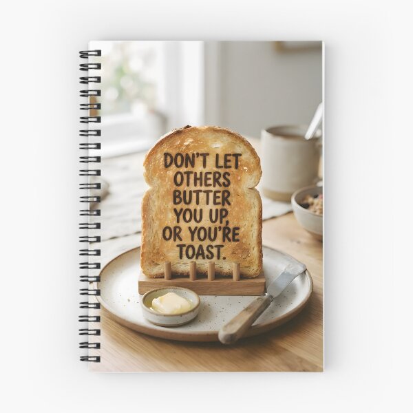 Item preview, A Quote From Breakfast designed and sold by tobyheward.