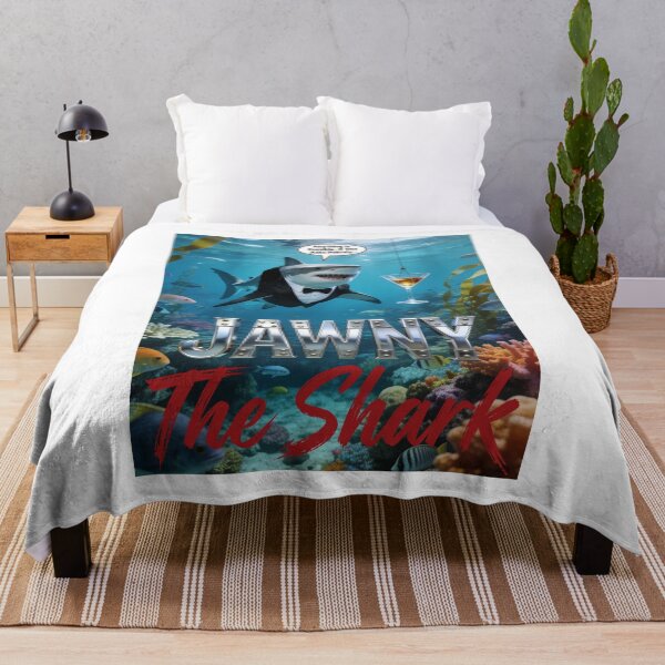 Item preview, Jawny The Shark Print designed and sold by Lichentroupe63.