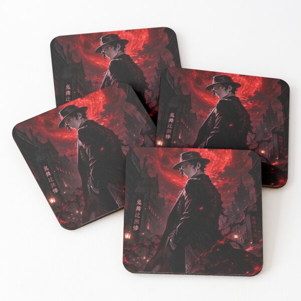 Item preview, Crimson Moon Sovereign – Dark Gothic Fantasy Gentleman | Anime Style Art Print designed and sold by Dyan4.