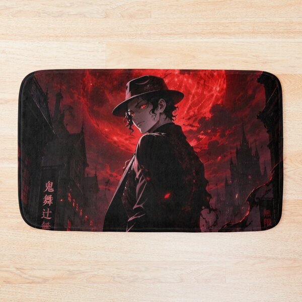 Item preview, Crimson Moon Sovereign – Dark Gothic Fantasy Gentleman | Anime Style Art Print designed and sold by Dyan4.