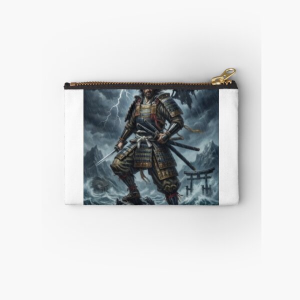 Item preview, The Last Ronin - Samurai in the Storm Art Print | Lightning Bushido Warrior Poster designed and sold by 303 Visionary Prints .