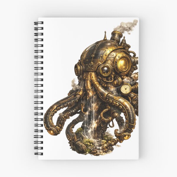 Item preview, Steampunk Mechanical Octopus designed and sold by Del4xe.