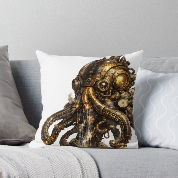 Item preview, Steampunk Mechanical Octopus designed and sold by Del4xe.