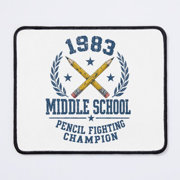 Item preview, 1983 Pencil Fighting Champ designed and sold by Retro Vibes Designs.