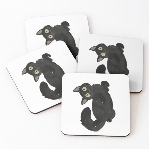 Item preview, Black cat designed and sold by peyeqart.