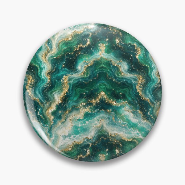Item preview, Emerald Celestial Ocean Vertical Print designed and sold by Inkworksbyshery.