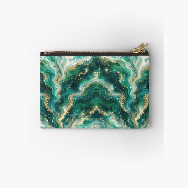 Item preview, Emerald Celestial Ocean Vertical Print designed and sold by Inkworksbyshery.