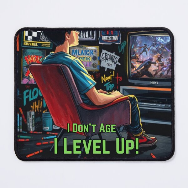 Item preview, I don't age I level up gamer designed and sold by Theweirdsista.