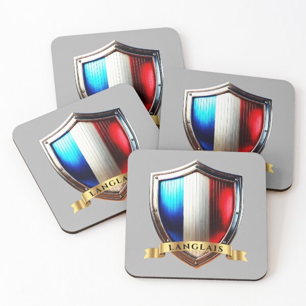 Item preview, Langlais French Heritage Crest Shield designed and sold by Highlandkings.