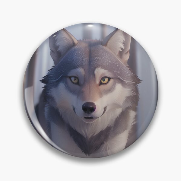 Artikelvorschau, Sanfter Winterwolf durch den Schnee entworfen und verkauft von MoonGlyphSilence.