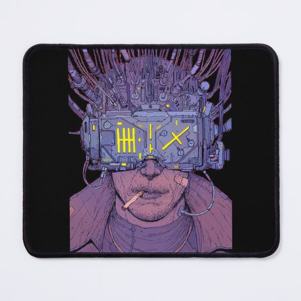 Item preview, Cyberpunk Netrunner Portrait designed and sold by TimmysToms.