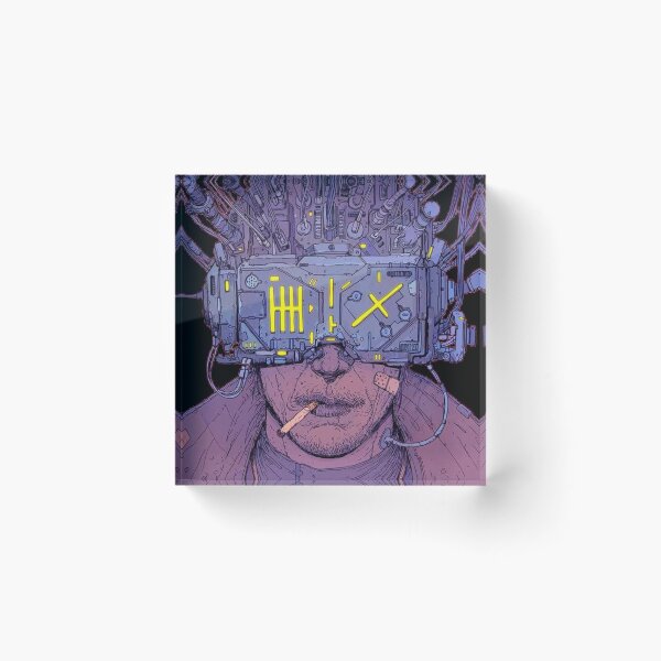 Item preview, Cyberpunk Netrunner Portrait designed and sold by TimmysToms.