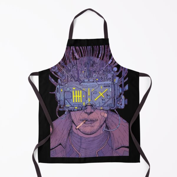 Item preview, Cyberpunk Netrunner Portrait designed and sold by TimmysToms.