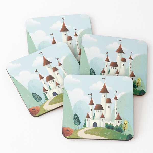 Item preview, Storybook Princess Castle Landscape designed and sold by kaitlynlingo.