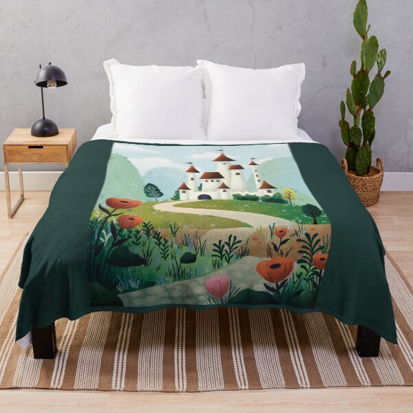 Item preview, Storybook Princess Castle Landscape designed and sold by kaitlynlingo.
